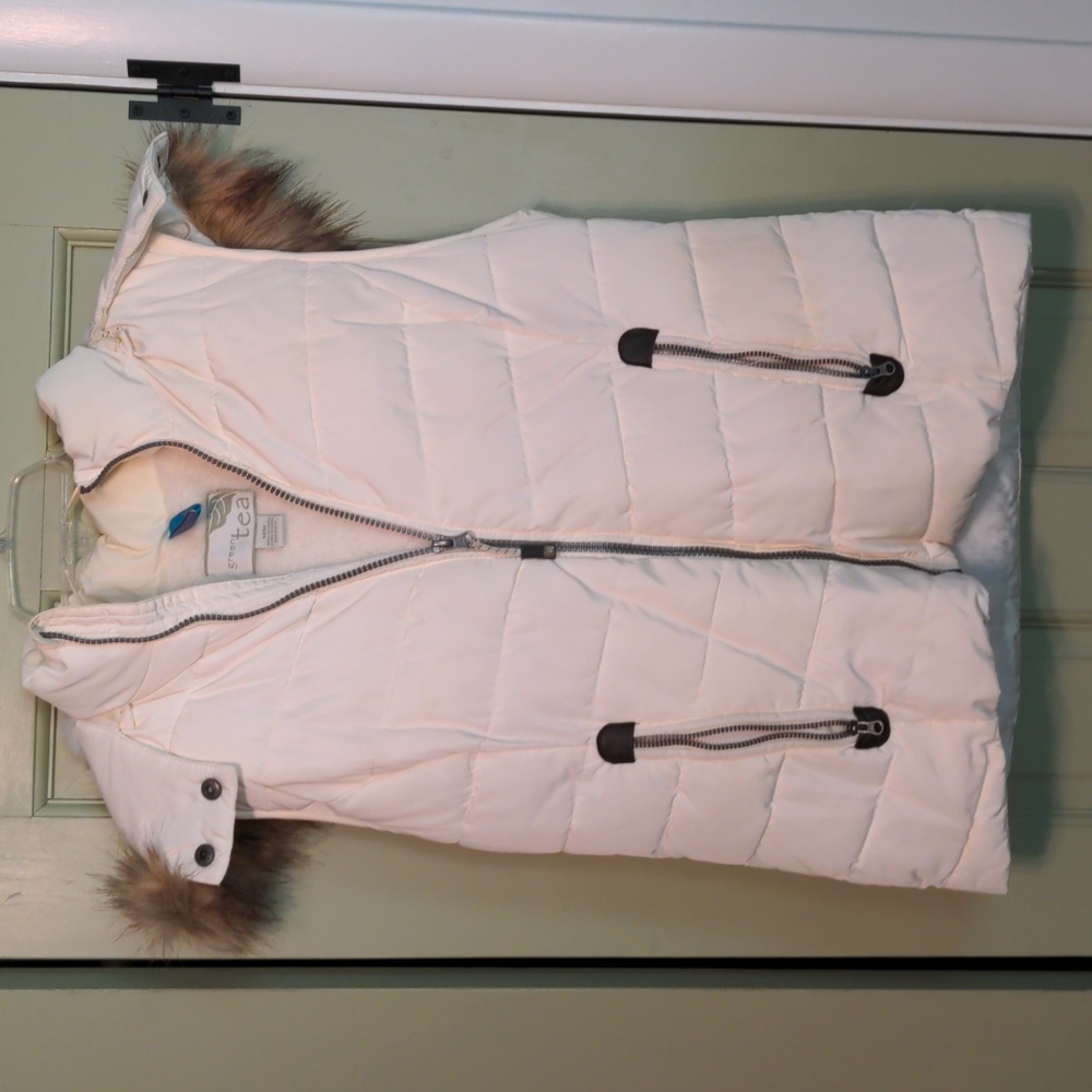 Green Tea Women's Hooded Vest